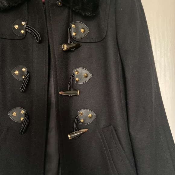 Juicy Couture Wool Toggle Coat - Picture 5 of 10